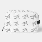 Airplane Pattern Pouch ドップキット (裏面)