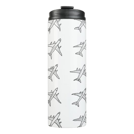 Airplane Pattern Tumblers タンブラー (正面)
