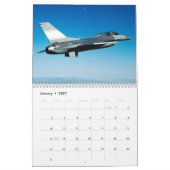 Airplane Photos Jet Fighters Aviation Pilot Fun カレンダー (1月 2027)