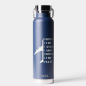 Airplane Retired Nato Phonetic Alphabet Aviation ウォーターボトル (正面)