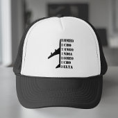 Airplane Retired Nato Phonetic Alphabet Aviation キャップ