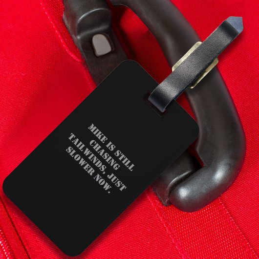 Airplane Retired Nato Phonetic Alphabet Funny ラゲッジタグ