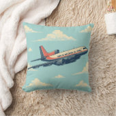 Airplane Throw Pillow クッション (ブランケット)