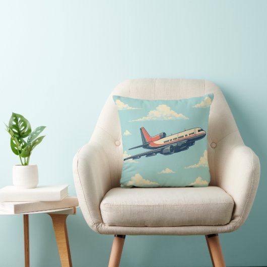 Airplane Throw Pillow クッション (椅子)