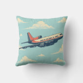 Airplane Throw Pillow クッション (裏面)