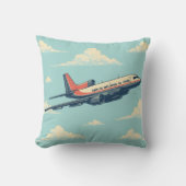 Airplane Throw Pillow クッション (正面)