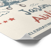 Airplane Welcome sign - Vintage Airplane Poster ポスター (角)