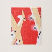 Airplanes flying Vintage Propeller ジグソーパズル (縦)