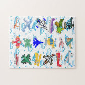 Airplanes Jets and Helicopters ジグソーパズル (横)