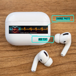 AirPods Proケース用デコレーション スキン - ハートビート