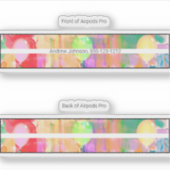 Airpods Proケース装飾スキン – バルーン シール (正面)