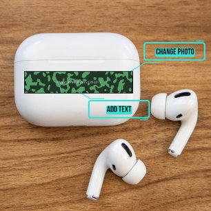 Airpods Proケース装飾スキン – 迷彩画 シール