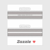 Airpods Proケース装飾肌 – スチール シール (シート)