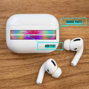 Airpods Proケース装飾肌 – タイダイ染料 シール