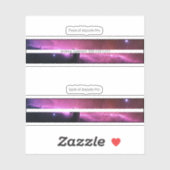 Airpods Proケース装飾肌 – 星雲 シール (シート)