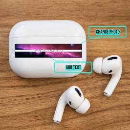 Airpods Proケース装飾肌 – 星雲 シール
