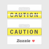 Airpods Pro Case Decorative Skin - Caution Sign シール (シート)