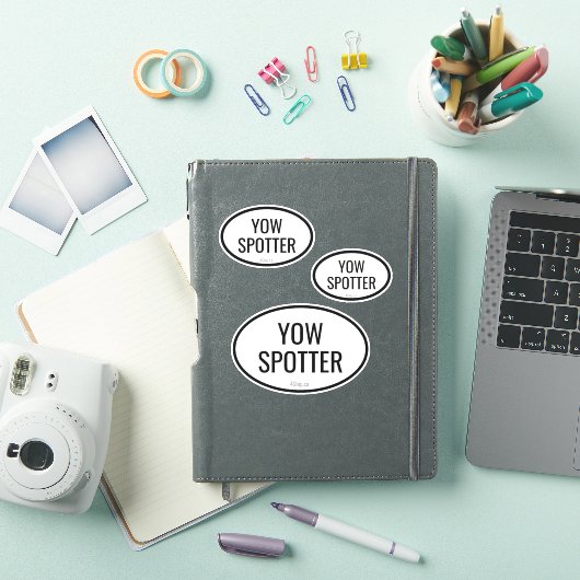 Airport Code Spotter Custom - Cut Vinyl Sticker シール (iPadカバー)