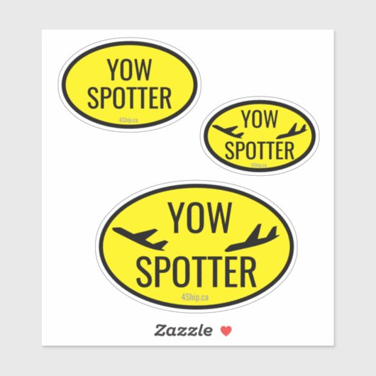 Airport Code Spotter Custom - Cut Vinyl Sticker シール (シート)