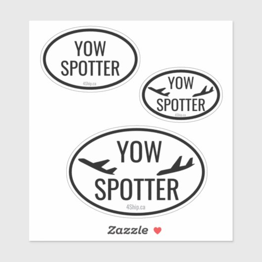 Airport Code Spotter Custom - Cut Vinyl Sticker シール (シート)