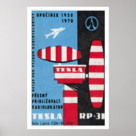 Airport Control Tower - Matchbox Print - Aesthetic ポスター