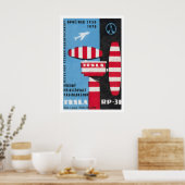 Airport Control Tower - Matchbox Print - Aesthetic ポスター (キッチン)