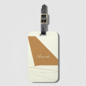 Airpplane Tail Fin Luggage Tag ラゲッジタグ (正面縦)