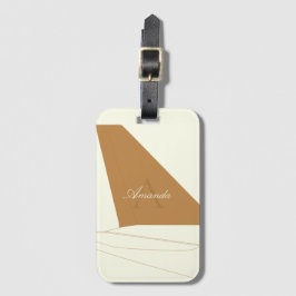 Airpplane Tail Fin Luggage Tag ラゲッジタグ