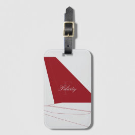Airpplane Tail Fin Luggage Tag ラゲッジタグ