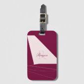 Airpplane Tail Fin Luggage Tag ラゲッジタグ (正面縦)