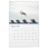Airshow Calendar カレンダー (2月 2026)