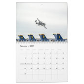 Airshow Calendar カレンダー (2月 2027)
