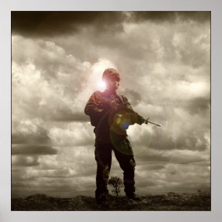 Airsoftポートレート：タンク ポスター