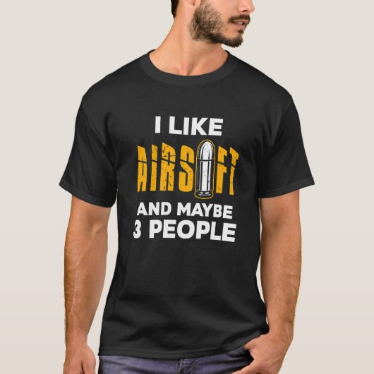 Airsoft選手チームスポーツコンクール17 Tシャツ (正面)