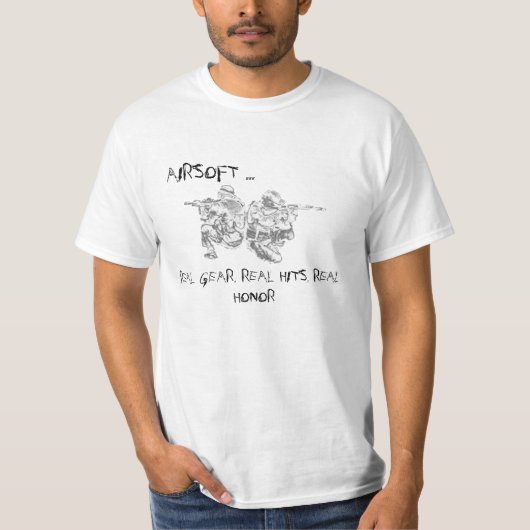 airsoft honor tシャツ (正面)