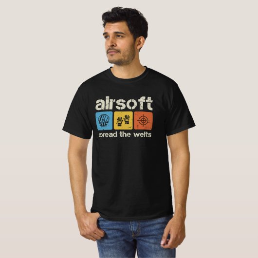 Airsoft Spread The Welts Tシャツ (正面フル)