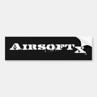 AirsoftXのバンパーステッカー バンパーステッカー