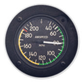 Airspeed Gauge セラミックノブ (正面)