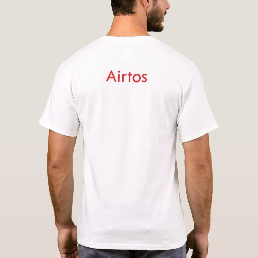 Airtos公式ロゴ Tシャツ (裏面)