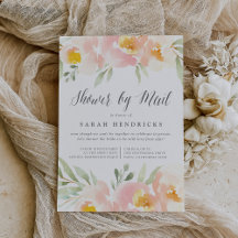 Airyフローラ仮想ベビーまたはブライダルシャワーバイメール