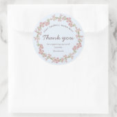 Airyライトピンクドッグウッド感謝していリースお客様 ラウンドシール (バッグ)