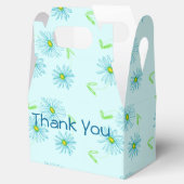 Airy Blueフローラデザイナーの好意ボックス フェイバーボックス (オープン)