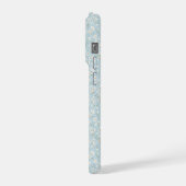 Airy Chamomile & Sky Blue Wildflower Meadow(L) iPhoneケース (左側面)