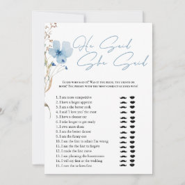 Airy Eucalyptus Greenery Boho Rustic Bridal Shower 招待状