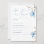 Airy Eucalyptus Greenery Boho Rustic Bridal Shower 招待状 (正面)