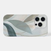 Airy Organic Botanical Abstract – Soft Modern  iPhoneケース (裏面横)