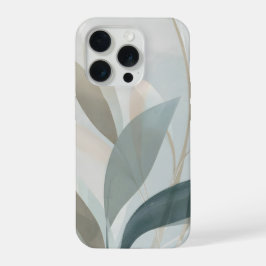 Airy Organic Botanical Abstract – Soft Modern  iPhone 15 Proケース