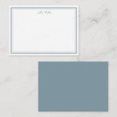 Airy Pastel Elegant Stationery Note Card ノートカード (正面/裏面)