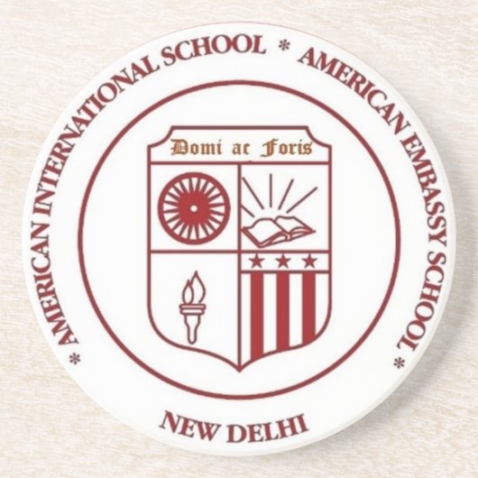 AIS/AESの交友連合の砂岩コースター コースター (正面)