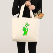 Aishaの白熱 ラージトートバッグ (正面(商品))